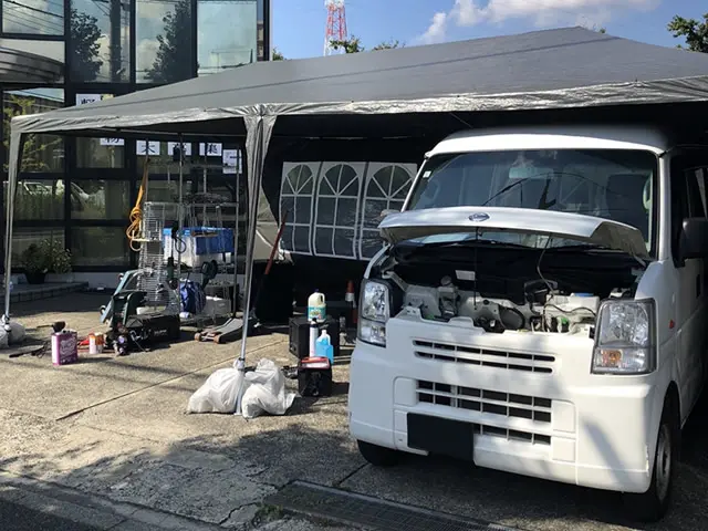 整備工場