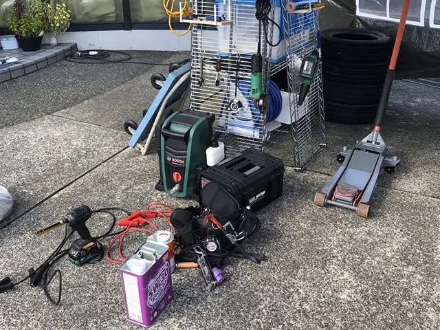 整備工場